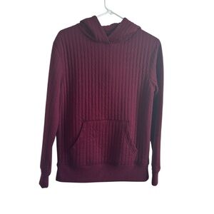 Goodfellow & Co Maroon Hooded Sweater